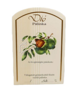 Pálinkás címke - Dió (nagy)