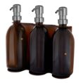 copper-triple-wall-mounted-soap-dispenser-silver-250ml-amber-kuishi-2.jpg
