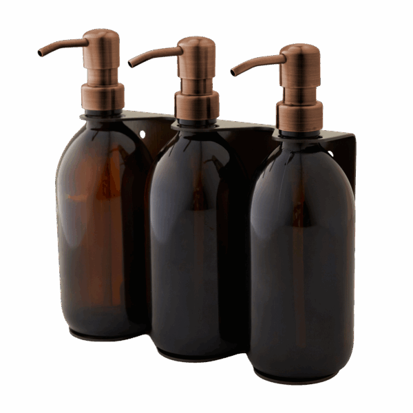gold-triple-wall-mounted-soap-dispenser-copper-250ml-amber-kuishi-3-4.png